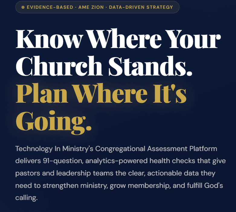 Organizational Assessment Platform participant view