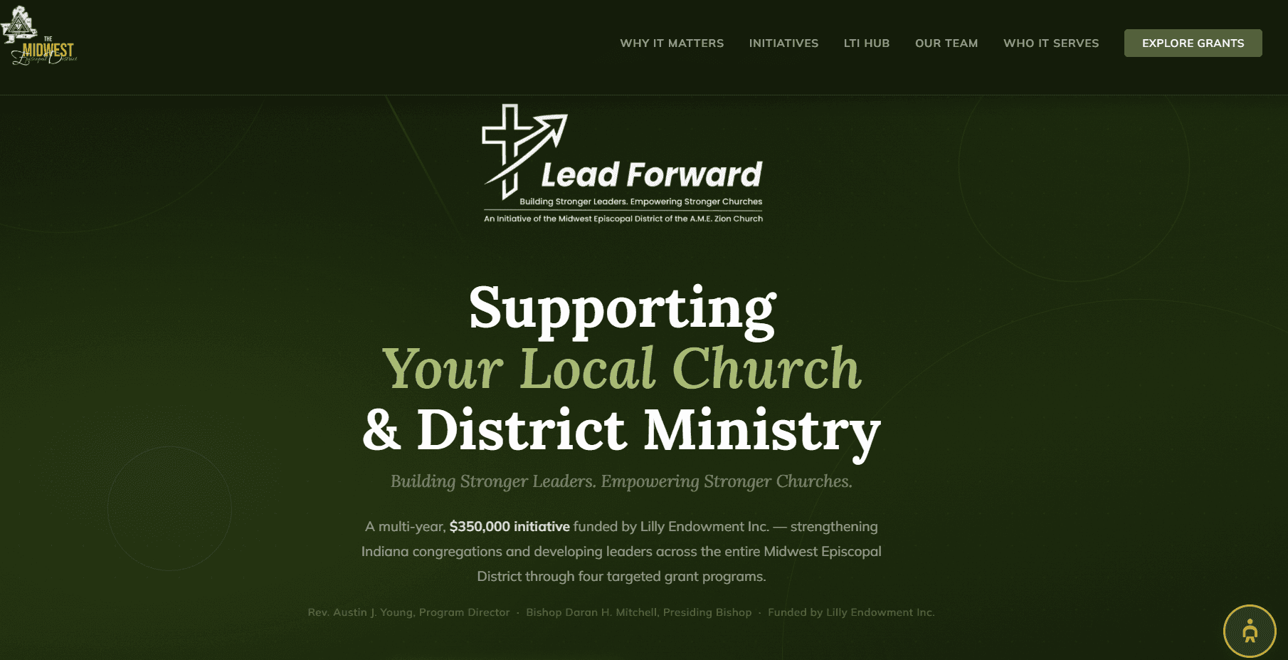 Lead Forward grant program team
